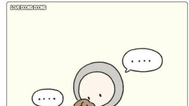 강아지가 주인을 빤히 쳐다볼때 한다는 생각...