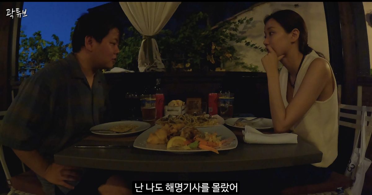 곽튜브 영상 내리기 직전 댓글 상황 ㄷㄷㄷㄷ