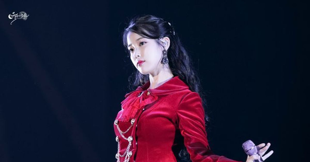 아이유 막콘 사진