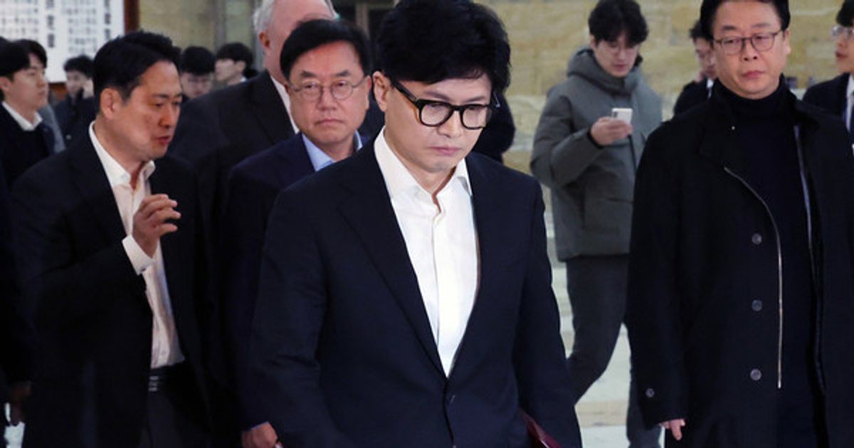 한동훈 "내각 총사퇴·국방장관 해임 의견 모아져"