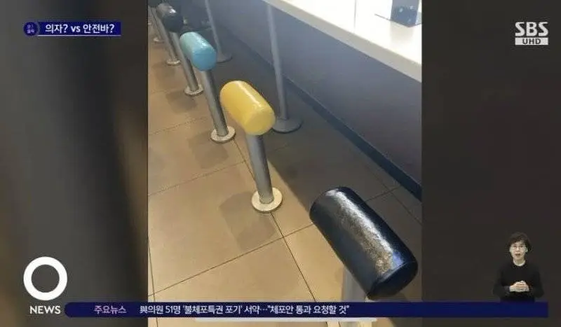 일본 맥도날드 의자, 왜 도입 된건지 알아보자 2