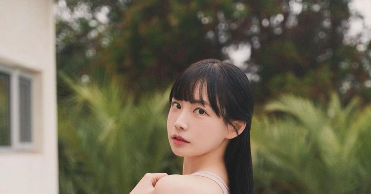 레깅스+스포츠브라 입은 곽민선 인스타