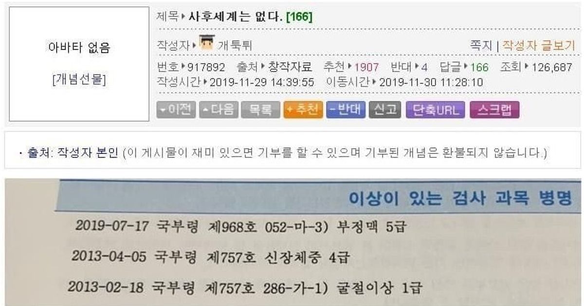 사후세계가 없는 걸 증명한 사람