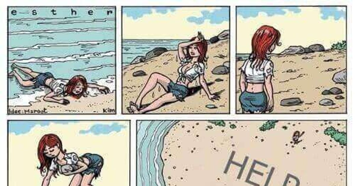 무인도에서 탈출할 수 있다는 기발한 방법.. ㄷ ㄷ 