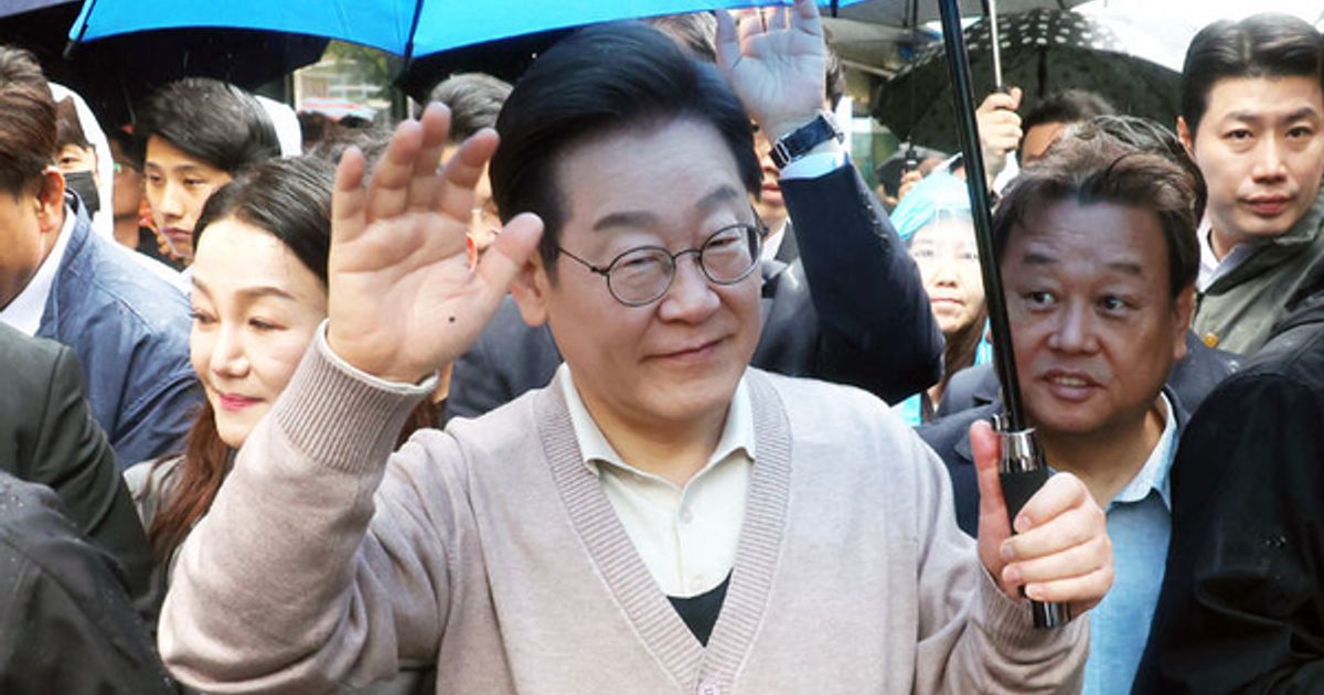 이재명, TK 찾아 "투표는 총보다 강하다…6월3일 새로 시작하자"