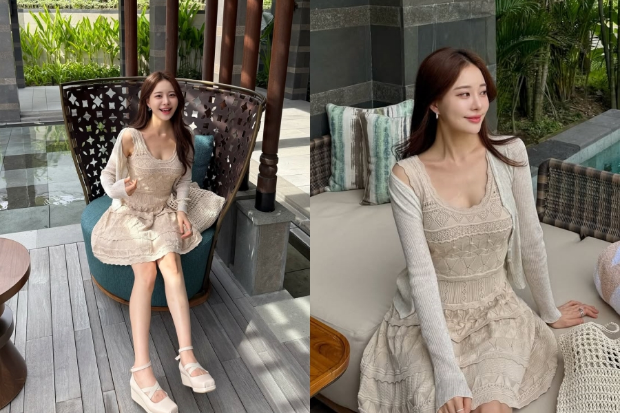 '돌싱' 아옳이, 청순 원피스 입어도 풍기는 은근한 섹시…"쉬어가기 좋네"